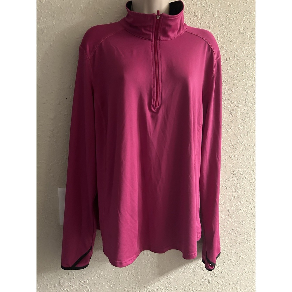 New XXL DanSkin Now Pink Pull Over With Thumb Hole Sleeve #1426*10